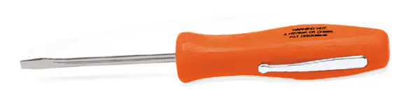 Flat Tip Pocket Screwdriver